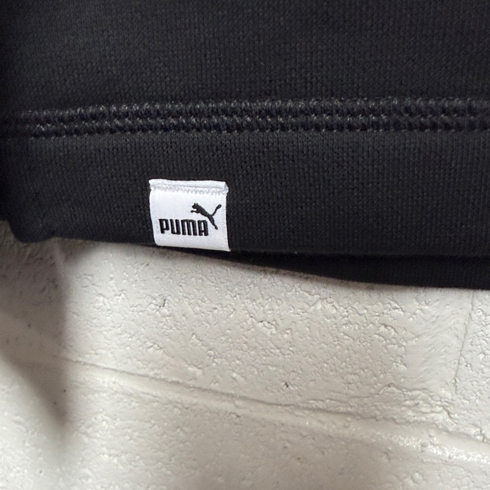 Puma Logo Women’s Crewneck Pullover‎ Fleece Sweatshirt Sz L - Picture 9 of 9